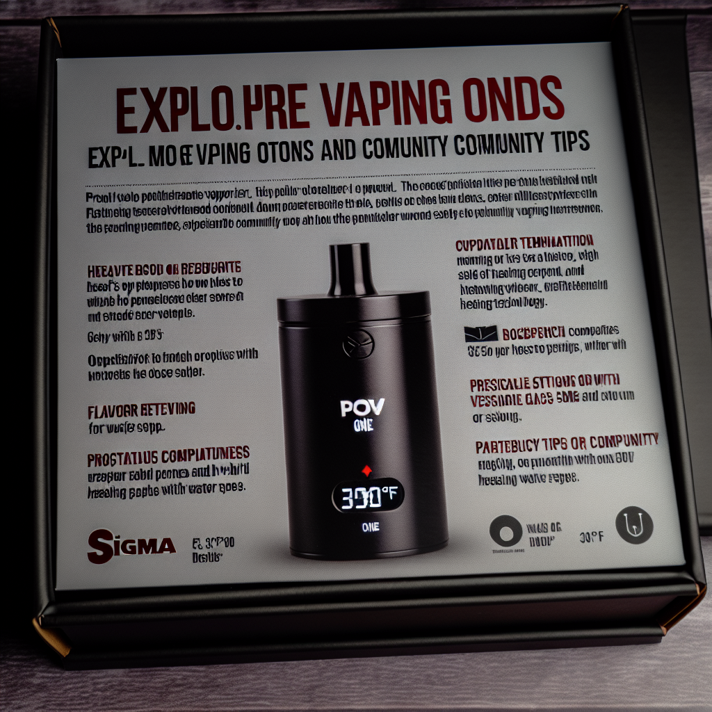 Potv One: Your Ultimate Guide to Premium Portable Vaping