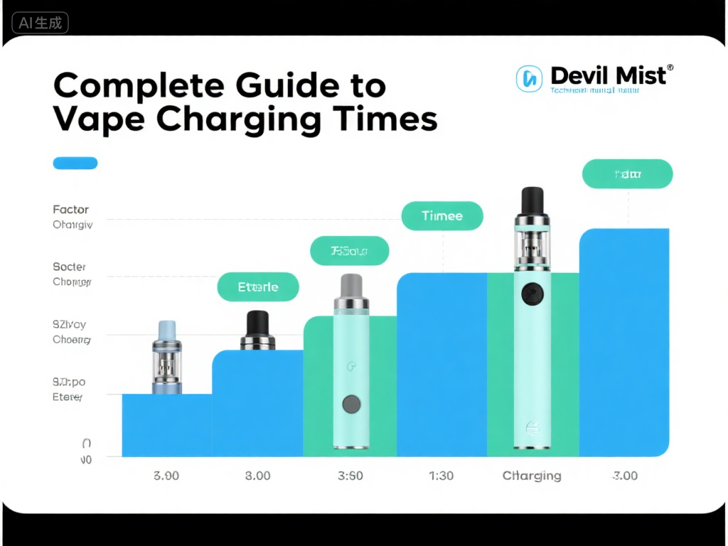 wie lange braucht eine vape zum laden