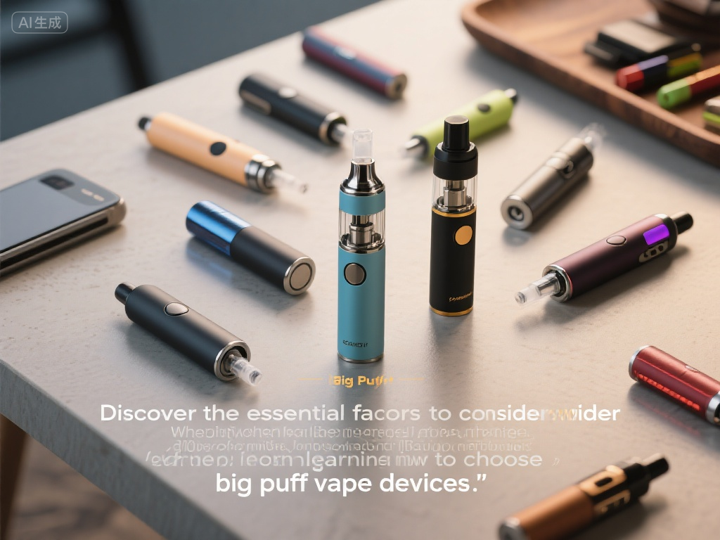 how to chose big puff vape