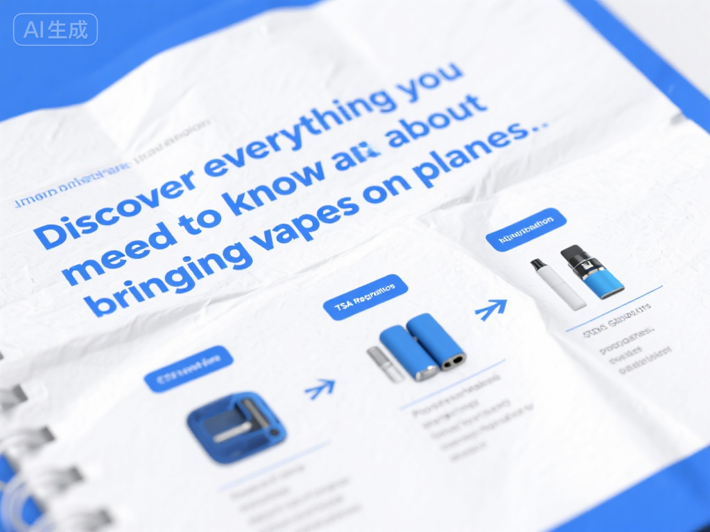 can you bring a vape on a plane